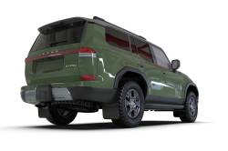 Rally Armor - Rally Armor MF142-UR-BLK-AGN Black Mud Flap/Dark Green Logo - Image 2