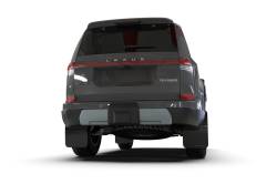 Rally Armor - Rally Armor MF142-UR-BLK-DGRY Black Mud Flap/Dark Grey Logo - Image 2