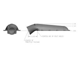 Holley EFI - Holley EFI 300-245 HI-RAM 95MM Plenum Top - Image 1