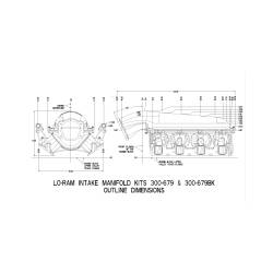 Holley EFI - Holley EFI 300-679 GM GM LS Engine Intake Manifold - Image 1