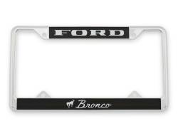 Scott Drake - Scott Drake ACC-LPF-BRONCO License Plate Frame for 66-77 Ford Bronco - Image 1