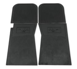 Scott Drake - Scott Drake C5ZZ-6513086-BK 65-66 Ford Mustang Floor Mat Set - Image 2