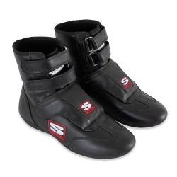 Simpson Safety - Simpson Safety SP100BK Stealth Spring Racing Shoes 10 Black - Image 1