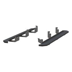 ARIES - ARIES 2055552 RidgeStep 6.5" x 85" Black Steel Running Boards for Ranger Crew - Image 2