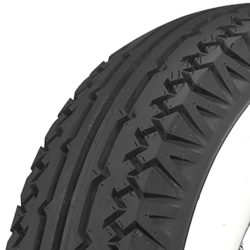Coker - Coker 72570 650-18 FIRESTONE 3-1/2" White Wall Balloon - Image 2