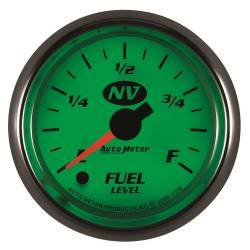 AutoMeter - AutoMeter 7310 NV Pro Fuel Level Gauge 0-280Ohm 2-1/16" Stepper Motor - Image 2
