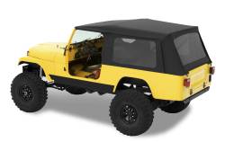Bestop - Bestop 54608-15 Supertop Classic Soft Top Black Denim for 81-85 CJ8 Scrambler - Image 1