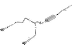 Borla - Borla Exhaust 140768CF Cat-Back System for 19-20 Sierra/Silverado 1500 - Image 1