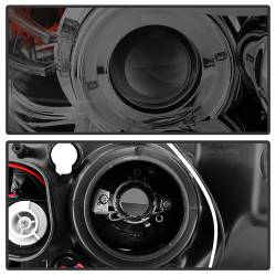Spyder Auto - Spyder Auto 5009029 LED Halo Projector Headlights Chrome/Smoked - Image 4