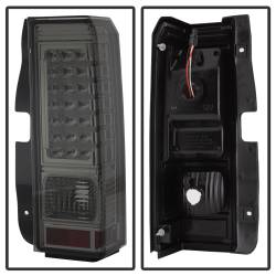 Spyder Auto - xTune Auto 5013064 Chrome/Smoked LED Taillights for 06-09 Hummer H3 - Image 2