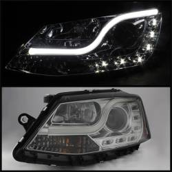 Spyder Auto - Spyder Auto 5073655 Projector Style Headlights Chrome/Smoked for 11-14 Jetta - Image 3