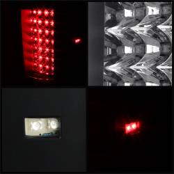 Spyder Auto - xTune Auto 5073716 Black/Clear LED Taillights for Sierra/Silverado 1500/3500 - Image 3
