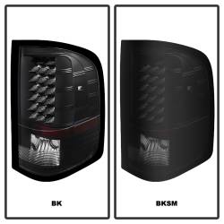Spyder Auto - xTune Auto 5077493 LED Taillights Black Smoked 07-14 Silverado 1500/2500HD/3500 - Image 2