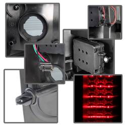 Spyder Auto - xTune Auto 5077493 LED Taillights Black Smoked 07-14 Silverado 1500/2500HD/3500 - Image 5