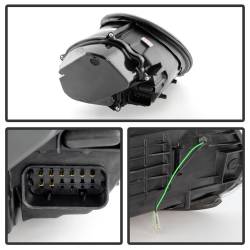 Spyder Auto - Spyder Auto 5080103 DRL Projector Headlights Black/Clear 05-09 Porsche 911 - Image 3