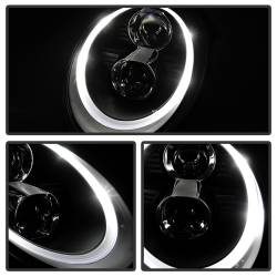 Spyder Auto - Spyder Auto 5080103 DRL Projector Headlights Black/Clear 05-09 Porsche 911 - Image 5