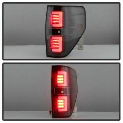 Spyder Auto - Spyder Auto 5084200 Black LED Light Bar Taillights for 09-14 Ford F150 - Image 8