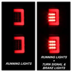 Spyder Auto - Spyder Auto 5084200 Black LED Light Bar Taillights for 09-14 Ford F150 - Image 9