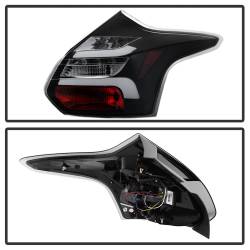 Spyder Auto - Spyder Auto LED 5085139 Light Bar Taillights Black for 12-14 Focus Hatch - Image 3