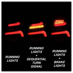 Spyder Auto - Spyder Auto LED 5085139 Light Bar Taillights Black for 12-14 Focus Hatch - Image 9