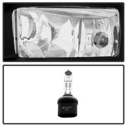 Spyder Auto - Spyder Auto 9031571 Halogen Fog Lights Chrome/Clear for 15-17 GMC Yukon/XL - Image 4
