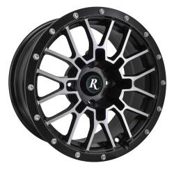 HD Wheels - HD Wheels RTC 12x7 4x136 10mm Satin Black/Machined RT12704610SBM - Image 1