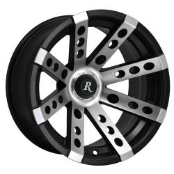 HD Wheels - HD Wheels Buckshot 12x7 4x156 -40mm Satin Black/Machined BS127049-40SBM - Image 1