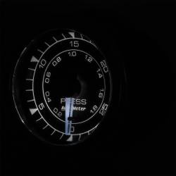 AutoMeter - AutoMeter 8164 Chrono Fuel Pressure Gauge 0-30 PSI 2-1/16" Stepper Motor - Image 3