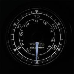 AutoMeter - AutoMeter 8164 Chrono Fuel Pressure Gauge 0-30 PSI 2-1/16" Stepper Motor - Image 2
