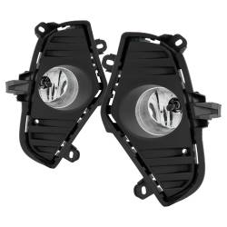 Spyder Auto - Spyder Auto 5087126 Fog Lights w/Switch Clear for 19-21 Toyota Rav4 - Image 1