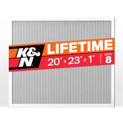 K&N - K&N HVC-8-12023 HVAC Filter 20 x 23 x 1 MERV 8 - Image 1