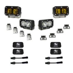 Baja Designs - Baja Designs 448183 S2 SAE/S2 Pro Fog Pocket Kit - Image 1