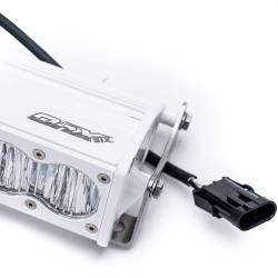 Baja Designs - Baja Designs 451003WT OnX6+ White/Clear Straight 10" LED Light Bar Combo Beam - Image 4