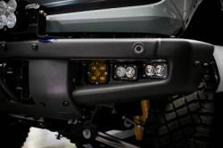 Baja Designs - Baja Designs 447762UP Squadron SAE/Dual S2 Sport Bumper Fog Pocket Kit for Jeep - Image 2