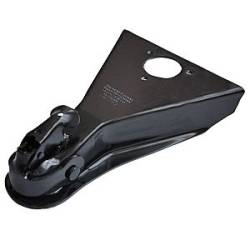Husky Towing - Husky Towing 87079 Weld-On 50-DEG Angle Frame 5000 lb 2" Ball Flat Lock - Image 1
