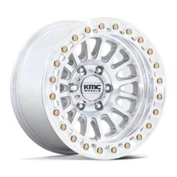 KMC - KMC Wheels KM239 IMPACT BEADLOCK 17x9 6x135 25mm Machined KM239DX17906325 - Image 1