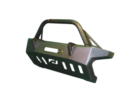 Motobilt - Motobilt MB1078-B Front Bumper w/Bull Bar Crusher for 18+ Jeep JL/Gladiator - Image 4