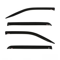 Westin - Westin 72-35432 Slim Tape-On Wind Deflector 4Pc for 19-25 RAM 1500 Crew Cab - Image 1
