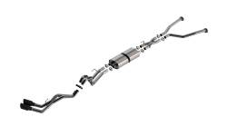 Borla - Borla 140939BC S-Type Cat-Back Exhaust Truck Side Exit for 22-26 Tundra 3.4L - Image 1