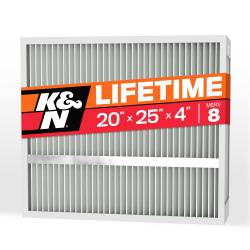 K&N - K&N HVC-8-42025 HVAC Filter 20 x 25 x 4 MERV 8 - Image 1