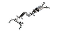 Borla - Borla 140934 ATAK Cat-Back Exhaust Single Split RR Exit 22-26 Bronco Raptor 3.0L - Image 1