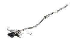 Borla - Borla 140927CFBA ATAK Cat-Back Exhaust Triple Center RR Exit 23-25 Civic Type R - Image 1