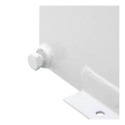UWS - UWS ST-100HH-W White Hammerhead-Style 100-Gallon L-Shape Steel Transfer Tank - Image 4