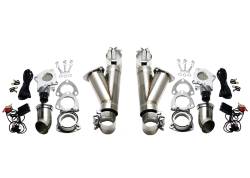 Granatelli Motor Sports - Granatelli MS 302525K Electronic Exhaust Cutout Systems Stainless Steel Slip-Fit - Image 1