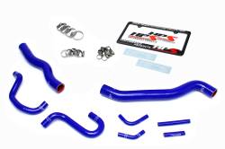 HPS Performance - HPS 57-1518-BLUE Blue Radiator/Heater Coolant Hose Kit for 13-16 Hyundai Genesis - Image 2
