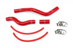 HPS Performance - HPS 57-1526-Red Red Radiator Hose Kit for 01-05 Honda Civic 1.7L - Image 1