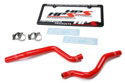 HPS Performance - HPS 57-1529-Red Red Heater Coolant Hose Kit for 08-17 Mitsubishi Lancer - Image 2