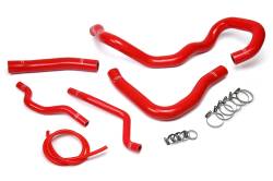 HPS Performance - HPS 57-1609-Red Red Radiator/Heater Coolant Hose Kit for 08-17 MitsubishiLancer - Image 1