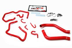 HPS Performance - HPS 57-1611-RED Red Radiator/Heater Coolant Hose Kit for 10-14 Toyota FJ Cruiser - Image 2