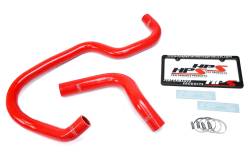 HPS Performance - HPS 57-1686R-Red Red Radiator Hose Kit for 07-14 Cadillac Escalade V8 - Image 2